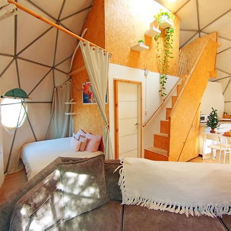 Hotel Olive Dome - כיפה גיאודזית ענקית ומודרנית בין עצי הזית Yavneʼel Exterior foto
