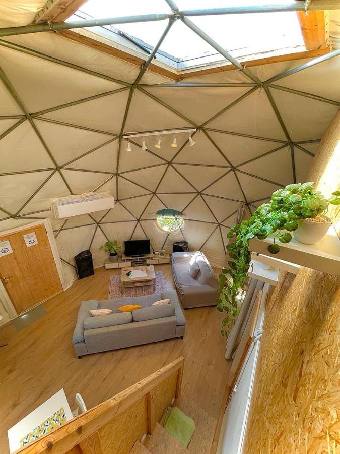 Hotel Olive Dome - כיפה גיאודזית ענקית ומודרנית בין עצי הזית Yavneʼel Exterior foto
