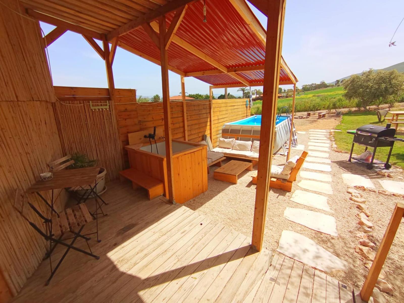 Hotel Olive Dome - כיפה גיאודזית ענקית ומודרנית בין עצי הזית Yavneʼel Exterior foto